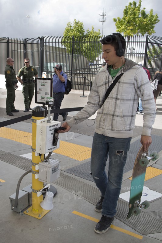 Biometric border entry and exit control pilot program