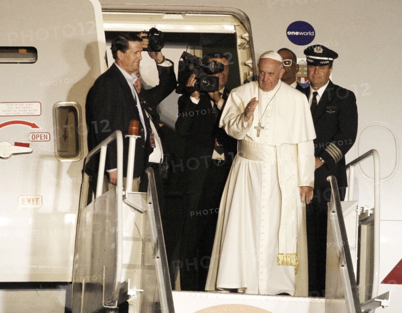 Security during the U.S. visit of Pope Francis