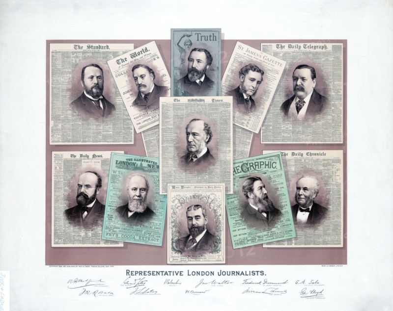Representative London journalists