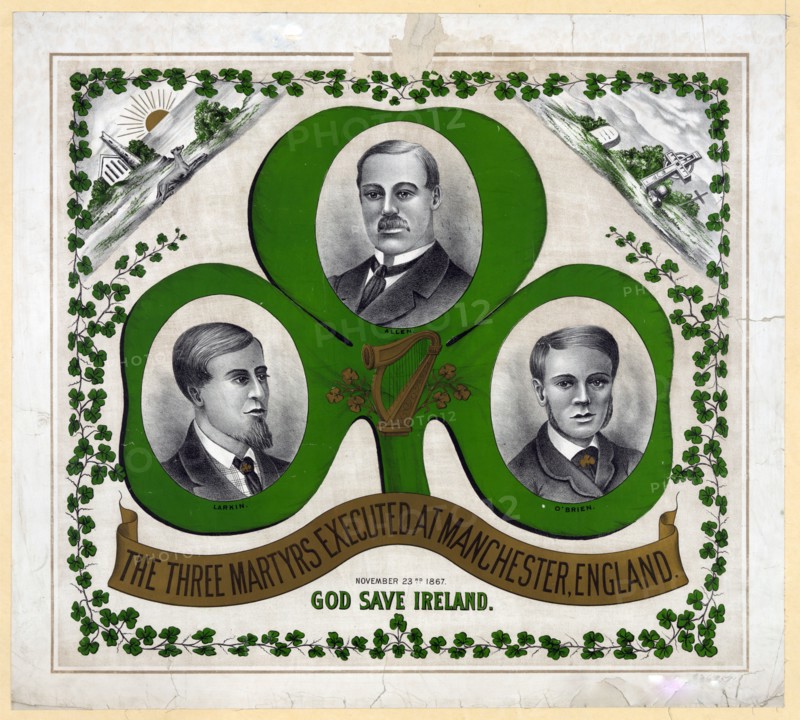The three martyrs executed at Manchester