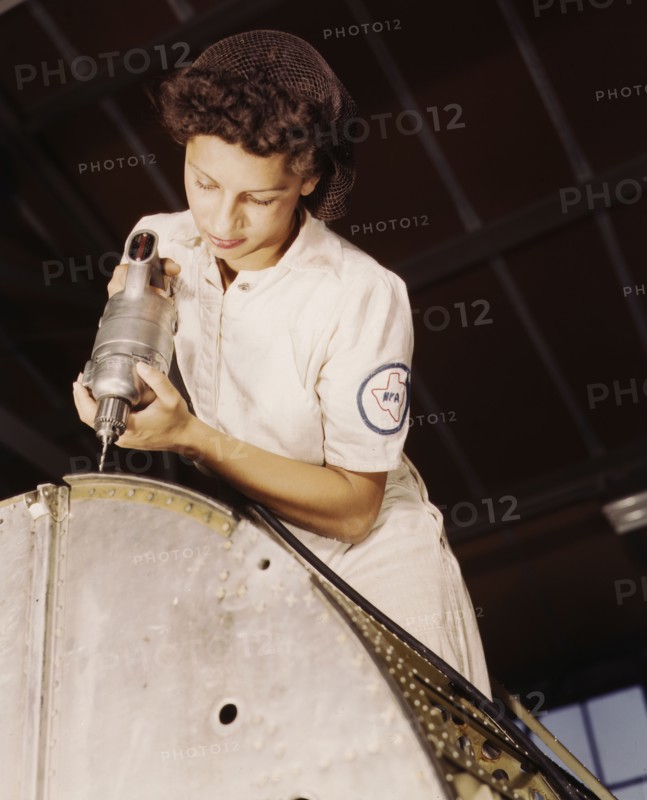 This female worker