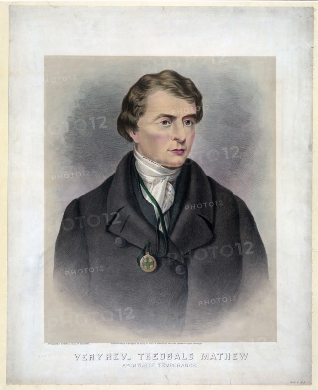 Very Rev. Theobald Mathew. Apostle of temperance