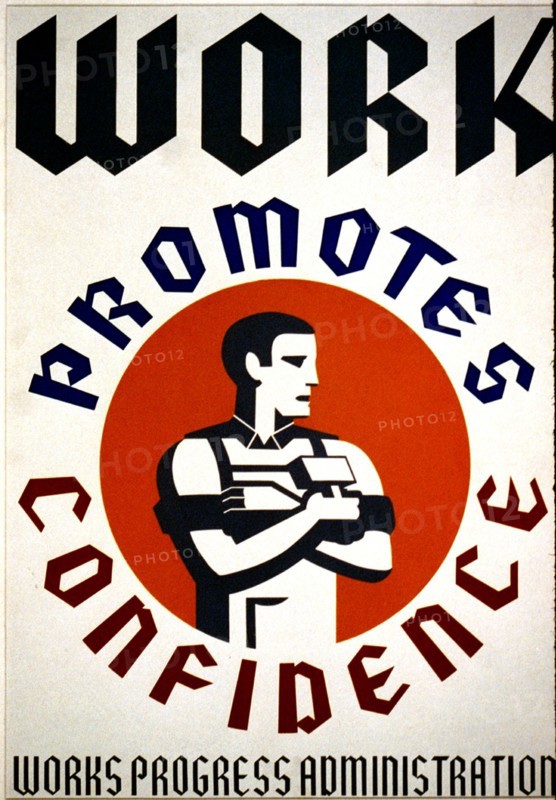 Work promotes confidence
