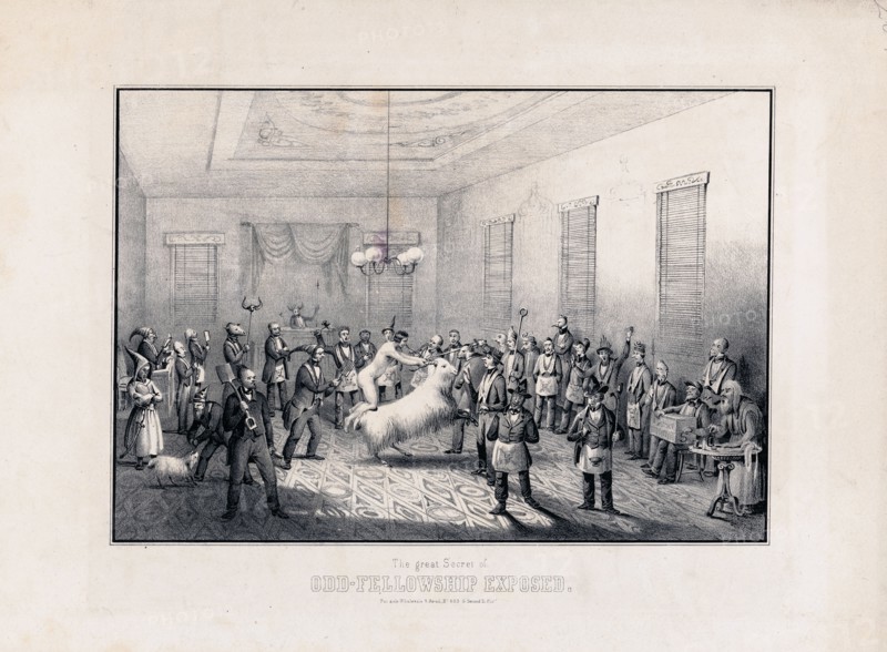 The great secret of Odd-Fellowship exposed ca. 1840-1860
