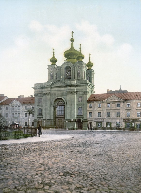 Russian church, Warsaw, Russia (i.e. Warsaw, Poland) ca. 1890-1900