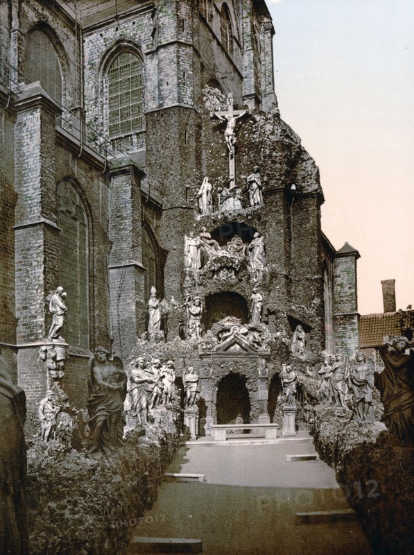 The Calvary, St. Paul's Church, Antwerp, Belgium ca. 1890-1900