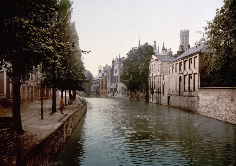 Maison du France, Bruges, Belgium ca. 1890-1900
