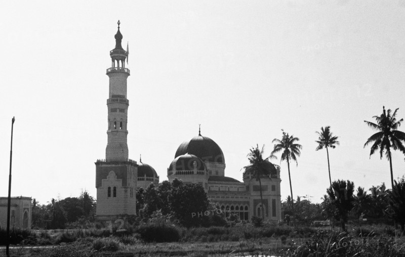 Sultan's Mosque in Medan, Indonesia ca. 1949