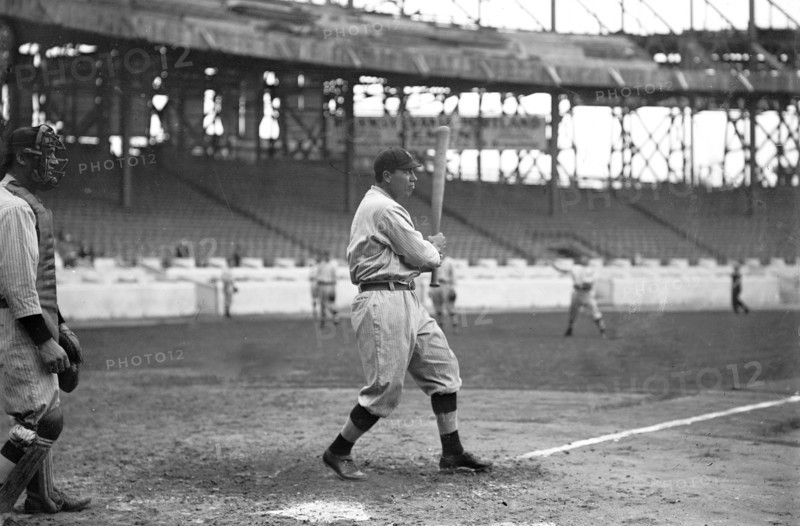 Photo shows John Tortes 'Chief' Meyers (1880-1971), a Cahuilla Indian who played for the New York Giants ca. 1911