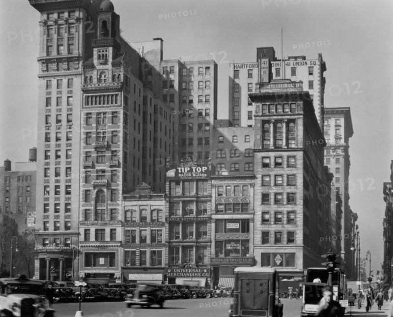 1930s New York City - Union Square West, Nos. 31-41, Manhattan ca. 1938