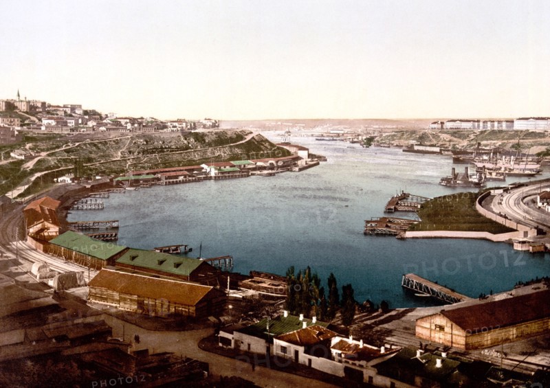 The gulf, Sebastopol, Russia, (i.e., Ukraine) ca. 1890-1900