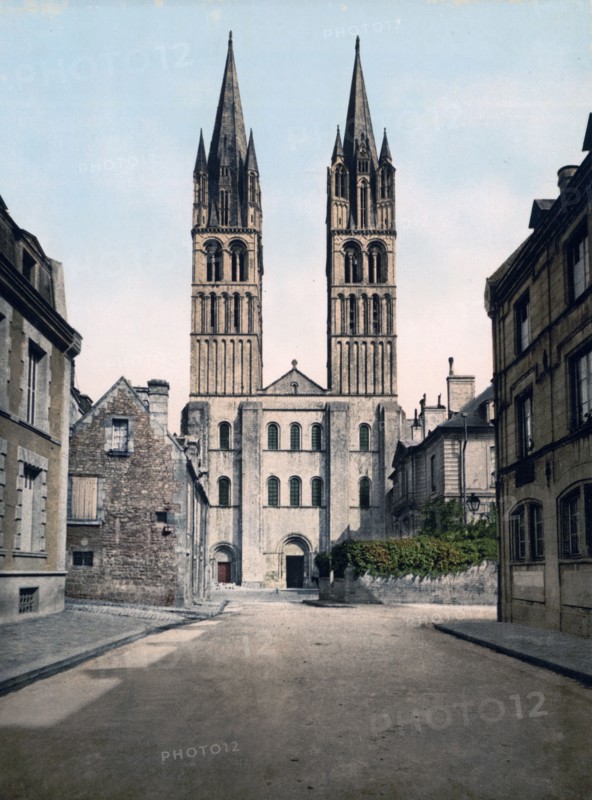 St. Etienne church, Caen, France ca. 1890-1900