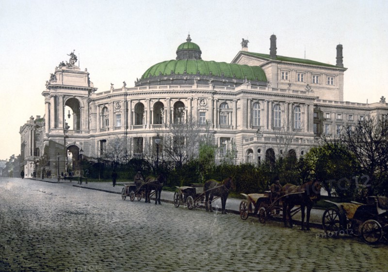 The Theatre, Odessa, Russia, (i.e., Ukraine) ca. 1890-1900