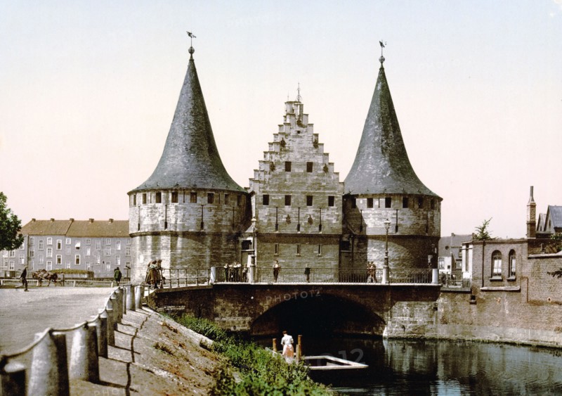 The Rabot Gate, Ghent, Belgium ca. 1890-1900