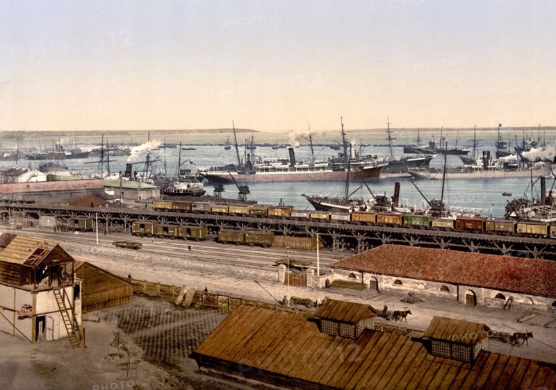 The Port Practique, Odessa, Russia, (i.e., Ukraine) ca. 1890-1900