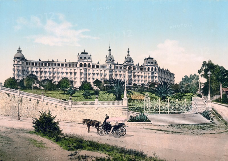 Hotel Excelsior, Regina Palace, Cimiez, Nice, France ca. 1890-1900