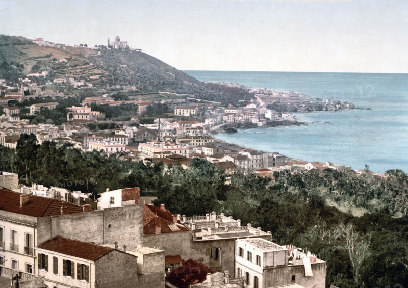 Babel-Oued from Casbah, Algiers, Algeria ca. 1899