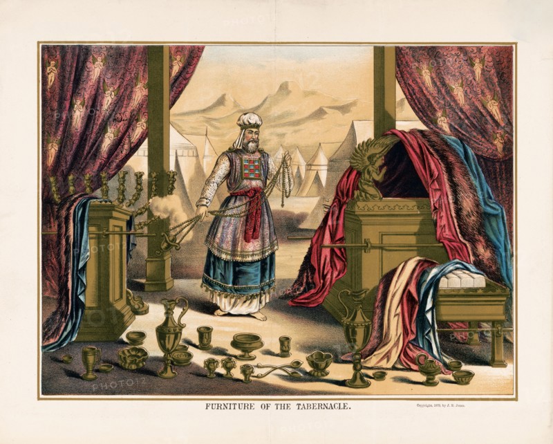 Furniture of the Tabernacle ca. 1879