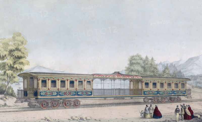 State carriage for his highness the Vice-roy of Egypt (printed ca. 1850-1900)