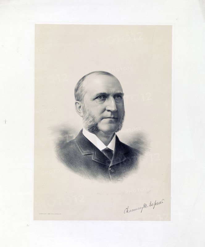 Chauncey M. Depew portrait ca. 1888