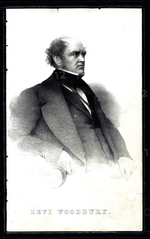 Levi Woodbury portrait ca. 1848