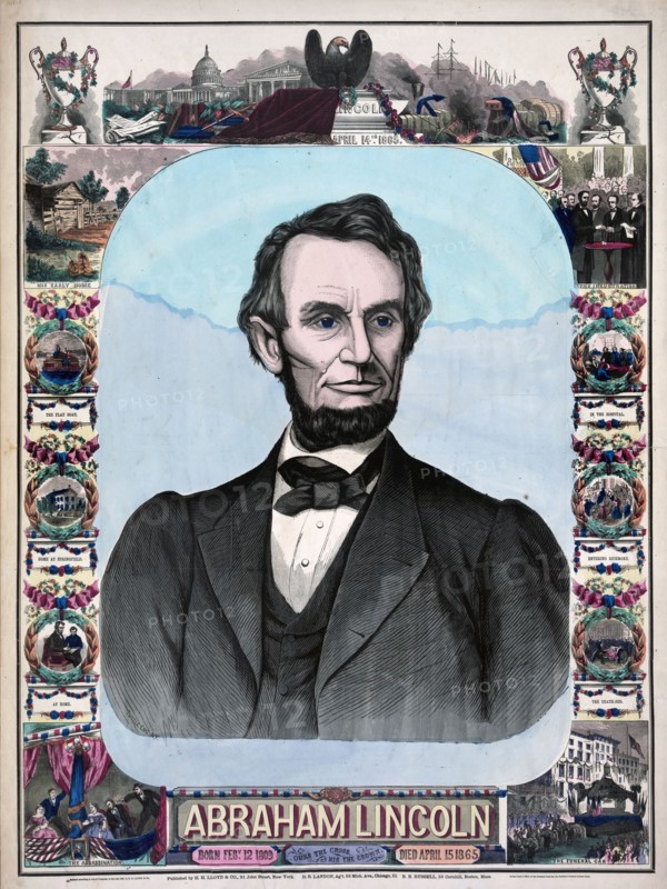 Abraham Lincoln print