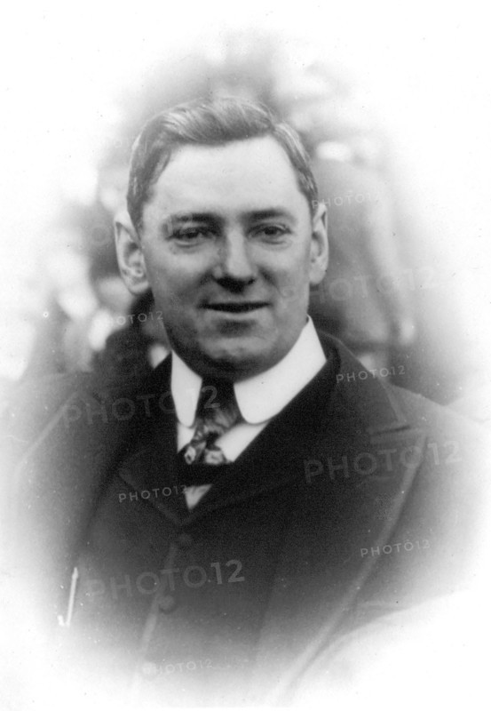 James Michael Curley, 1874-1958, head and shoulders portrait, facing slightly right 1917.