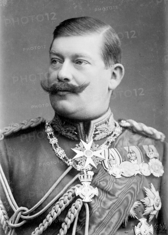 Prince Hohenlohe, portrait, E. Bieber