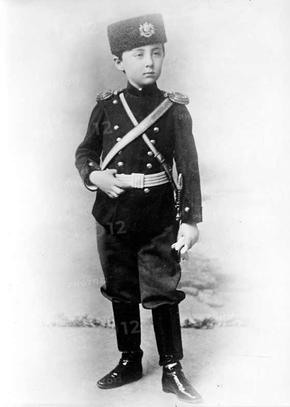 Prince Cyrille, in uniform