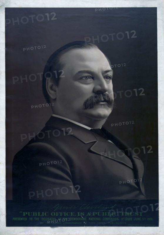 President Grover Cleveland ca. 1888