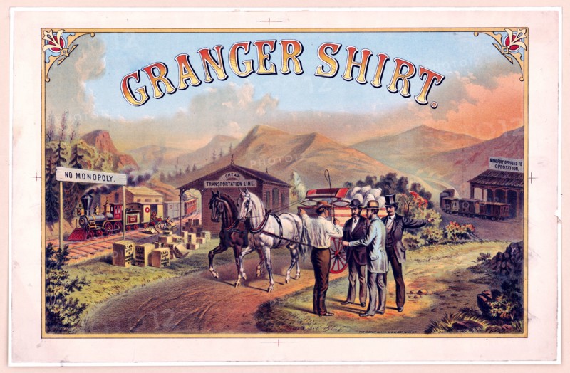 Granger Shirt chromolithograph ca. 1874