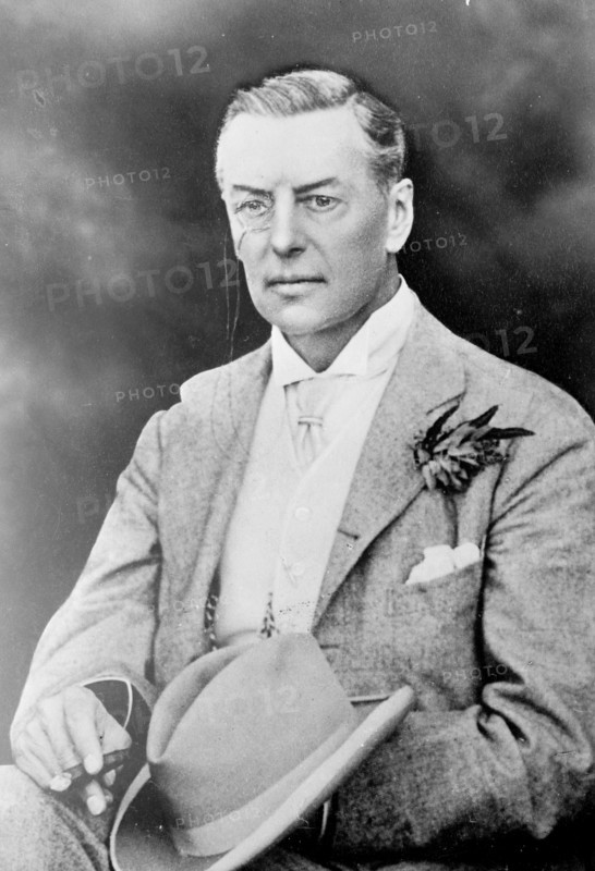 British politician and statesman Joseph Chamberlain (1836-1914) 1909
