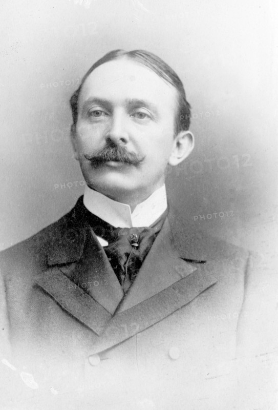Augustus Belmont, portrait bust