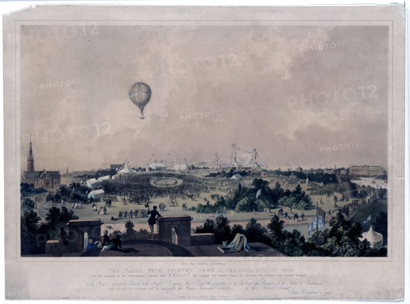 The fancy fair, Prince's Park, Liverpool, August, 1849