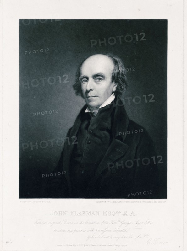 John Flaxman Esquire portrait ca. 1827