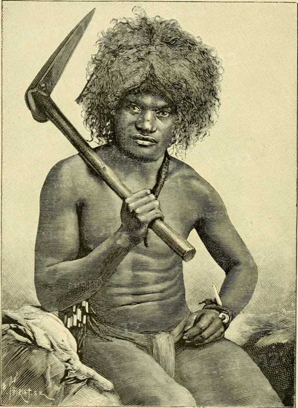 FRENCH MELANESIA - New Caledonian Man ca. 1890