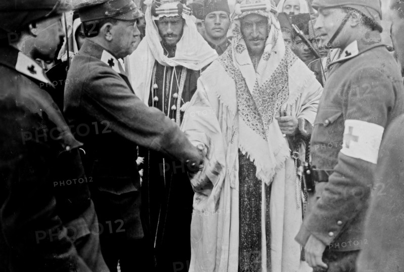 Bedouin Chief at Damascus ca. 1910-1915