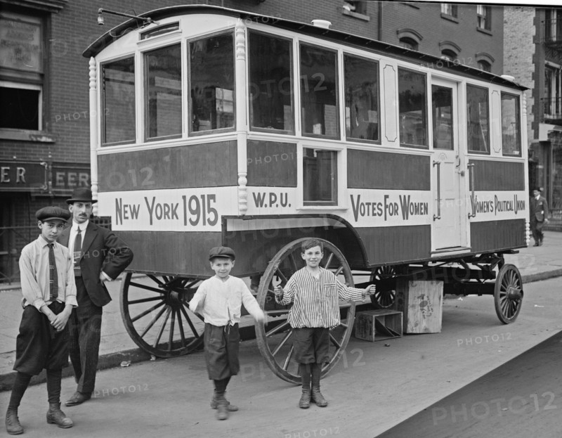 Suffrage shop ca. 1915