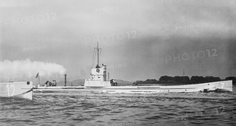 German U-7 submarine which served in World War I ca. 1914-1915