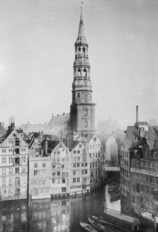 Hamburg Germany -- St. Catherine's Church ca. 1910-1915