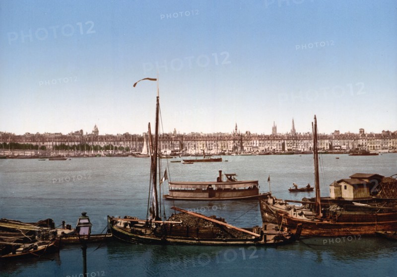 From the Bastile, Bordeaux, France ca. 1890-1900