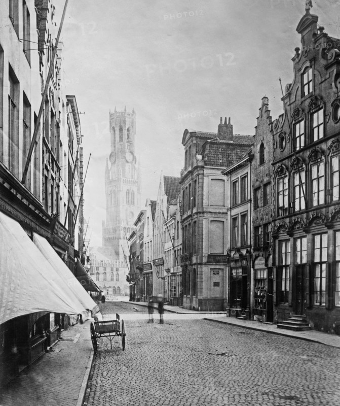 Bruges, Belgium -- Rue Flamande ca. 1910-1915