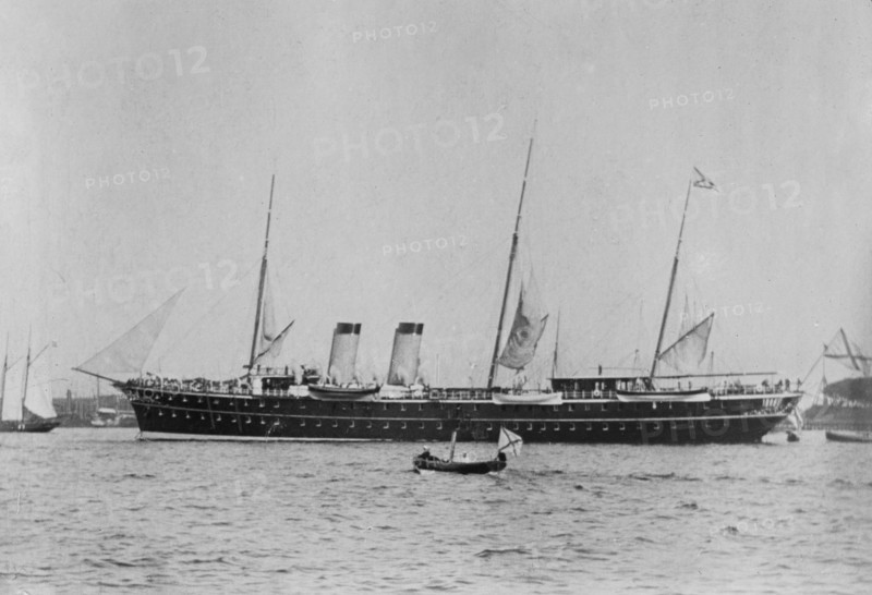 The Standart, an Imperial Russian yacht serving Emperor Nicholas II ca. 1910-1915