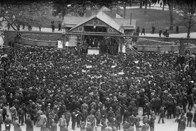 Socialist Meeting Union Square, 5/1/1908