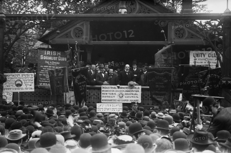 Alexander Berkman, Union Square, May 1, 1908