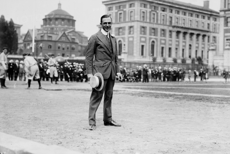 Billy Lush, the coach of the Columbia University baseball team during the time when a Chinese American baseball team from Hawaii played Columbia University's team on May 31, 1914