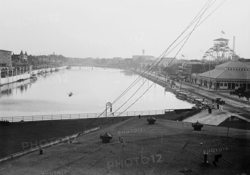 Asbury Park Lake in Asbury Park, New Jersey ca. 1910-1915