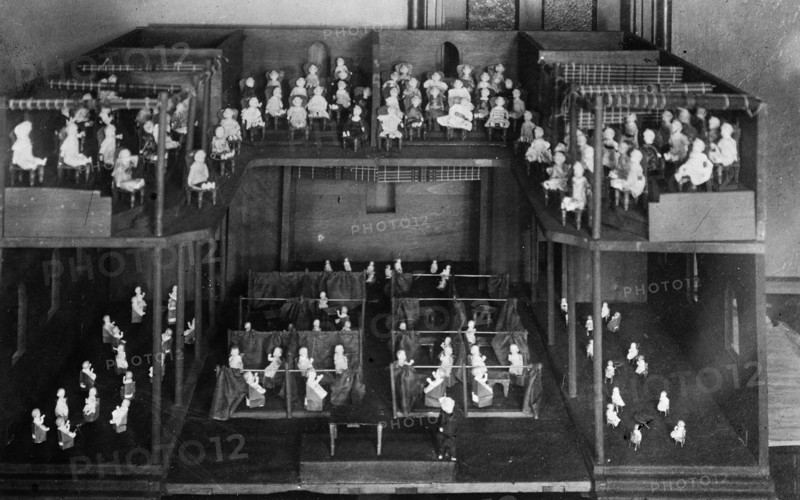 Model of a $10,000 Sunday School by Dr. Hartman ca. 1910-1915
