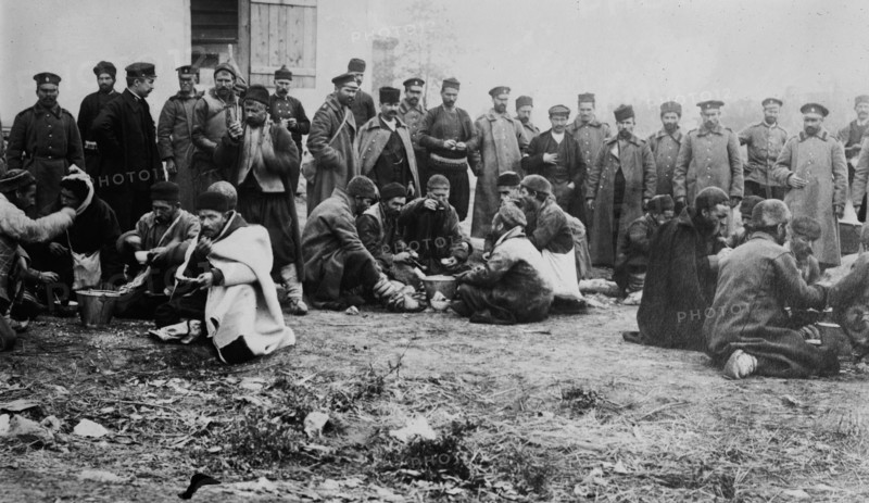 Life of Bulgarian troops in the open during the Balkan Wars ca. 1912-1913