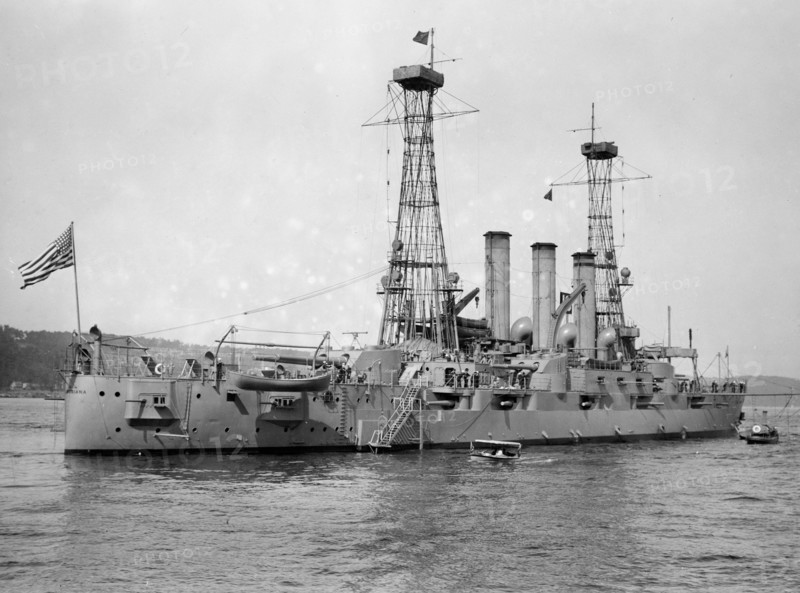 USS Louisiana (BB-19) Connecticut-class battleship ca. 1910-1915